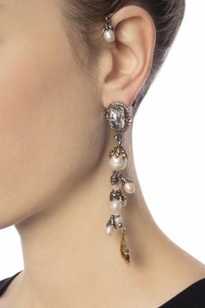 Embellished earring & eardrop, zdjęcie 2 Embellished earring & eardrop od Alexander McQueen